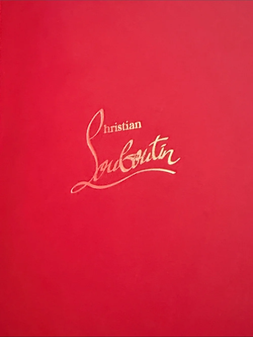 Novelty Glossy Red Coffee Table Book 📕 Notebook with Ribbon Bookmark NWOT